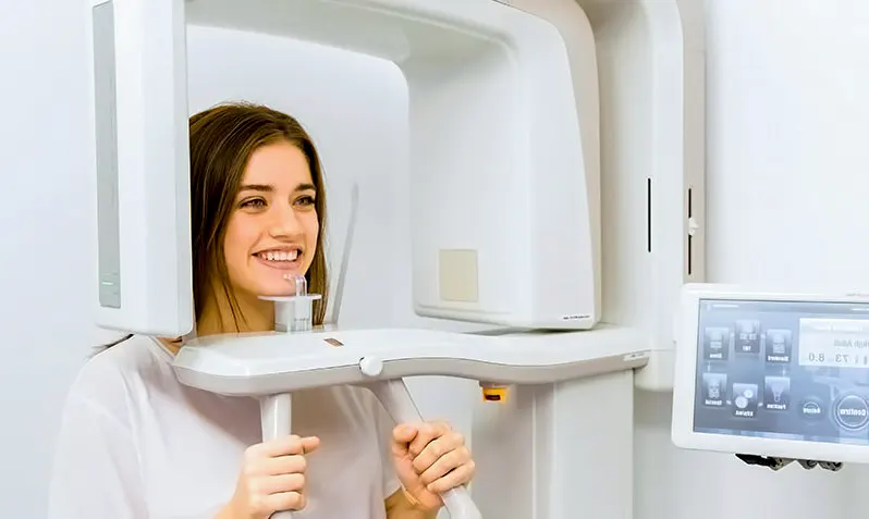 Cervikal kon-beam-datortomografi